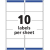 image:imageAvery Printable Shipping Labels with Sure Feed 2 x 4 Matte Clear 100 Blank Mailing Labels 18663Label
