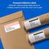 image:imageAvery Printable Shipping Labels with Sure Feed 313 x 4 White 150 Blank Mailing Labels 8164150 labels