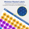 image:imageAvery TrueBlock Matte White Round Labels Sure Feed Technology 05 Diameter 1540 Matte White Labels PrinttoTheEdge LaserInkjet Printable Great for Product Merchandising Stickers1 540 labels
