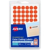 image:imageAvery ColorCoding Removable Labels 12 Inch Round Stickers Neon Coral NonPrintable 840 Dot Stickers Total 505112 Inch Pack of 840
