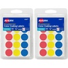 image:imageAvery ColorCoding Removable Labels 34 Inch Round Labels Assorted Colors NonPrintable 315 Dot Stickers Total 6167315 Count Pack of 2