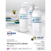 image:imageAvery Durable Waterproof Wraparound Rectangle Labels with Sure Feed Technology 114 x 934 Matte White 40 Customizable Labels for Laser and PigmentInkjet Printers 22845One Size