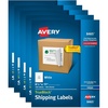 image:imageAvery FullSheet Printable Shipping Labels 85 x 11 Customizable Stickers White 100 Blank Mailing Labels Great for Mailing Shipping Organizing and More 8465500 labels