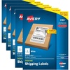 image:imageAvery HalfSheet Printable Shipping Labels 55 x 85 Customizable Stickers White 50 Blank Mailing Labels Great for Mailing Shipping Organizing and More 812655 x 85 Pack of 4