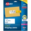 image:imageAvery Printable Shipping Labels with Sure Feed 2 x 4 Customizable Stickers White 250 Blank Mailing Labels Great for Mailing Shipping and More 52632 in X 4 in Pack of 5