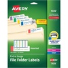 image:imageAvery TrueBlock Extra Large File Folder Labels 1516 x 3716 450 Printable Labels Assorted Colors 50261516 x 3716 in