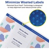 image:imageAvery Easy Peel Printable Address Labels Sure Feed Technology 113 x 4 White 1400 Blank Mailing Labels 08462One Size