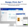 image:imageAvery Full Sheet Printable Shipping Labels 85 x 11 Matte Clear 10 Blank Mailing Labels 1866510 labels