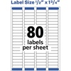 image:imageAvery Mailing Address Labels Laser Printers 9200 Labels 12 x 134 Permanent Adhesive 5167