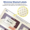 image:imageAvery Pearlized Ivory Rectangle Labels Sure Feed Technology 2 x 4 100 Pearlized Ivory Labels LaserInkjet Printable100 labels