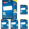 image:imageAvery Printable Return Address Labels Sure Feed Technology 23 x 134 White 1500 Blank Mailing Labels 08195