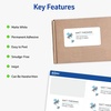 image:imageAvery Printable Shipping Labels Sure Feed Technology 2 x 4 Customizable Stickers White 1000 Blank Mailing Labels Great for Mailing Shipping and More 84631 000 labels Pack of 5