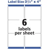 image:imageAvery TrueBlock Shipping Labels Sure Feed Permanent 313 x 4 White 2 Pack 120 Labels Total 321341500 Labels