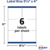 image:imageAvery TrueBlock Shipping Labels Sure Feed Permanent 313 x 4 White 2 Pack 120 Labels Total 32134Pack of 2