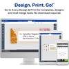 image:imageAvery Waterproof Sticker Labels for Printer  1 x258 Mailing Labels Ultrahold Permanent Adhesive Laser Printers 15000 Printable Avery Address Label Sheets 95520