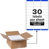 image:imageAvery Printable Address Labels with Sure Feed 1 x 258 Customizable Stickers White 15000 Blank Mailing Labels for Laser Printers Great for Mailing Shipping and More 95915