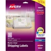 image:imageAvery Printable Shipping Labels with Sure Feed 313 x 4 Matte Clear 60 Blank Mailing Labels 186641