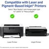 image:imageAvery Durable DIY Sticker Paper 85 x 11 Removable Surface Safe Adhesive WaterResistant with Laser or PigmentInkjet Printers 3 FullSize Label Sheets 615120