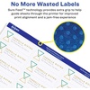 image:imageAvery Durable Waterproof Address Labels with Sure Feed Technology 113 x 4 White Laser Printer Compatible 700 Blank Labels Total Great for Mailing Branding and More 55227 000 labels