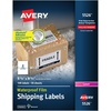 image:imageAvery Durable Waterproof Shipping Labels with Sure Feed Technology 55 x 85 White Laser Compatible 100 Blank Labels Total Great for Mailing Branding and More 5526