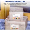 image:imageAvery Durable Waterproof Shipping Labels with Sure Feed Technology 55 x 85 White Laser Compatible 100 Blank Labels Total Great for Mailing Branding and More 5526