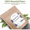 image:imageAvery EcoFriendly Matte White Recycled Arched Labels 475 x 35 PrinttoTheEdge Matte White Labels Permanent Adhesive LaserInkjet Printable 100 Total200 labels