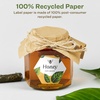 image:imageAvery EcoFriendly Matte White Recycled Hexagon Labels 212 x 25764 PrinttoTheEdge Matte White Labels Permanent Adhesive LaserInkjet Printable 60 Total150 labels