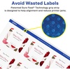 image:imageAvery Glossy Clear Arched Square Labels Sure Feed Technology 2 x 2316 120 Glossy Clear Labels PrinttoTheEdge LaserInkjet Printable1 200 labels