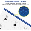 image:imageAvery Glossy Clear Hexagon Labels Sure Feed Technology 112 x 14754 200 Glossy Clear Labels PrinttoTheEdge LaserInkjet Printable1 000 labels
