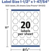 image:imageAvery Glossy Clear Hexagon Labels Sure Feed Technology 112 x 14754 200 Glossy Clear Labels PrinttoTheEdge LaserInkjet Printable500 labels