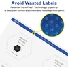 image:imageAvery Glossy Clear Hexagon Labels Sure Feed Technology 212 x 25764 60 Glossy Clear Labels PrinttoTheEdge LaserInkjet Printable600 labels