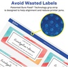 image:imageAvery Glossy Clear Rectangle Labels Sure Feed Technology 2 x 3 80 Glossy Clear Labels PrintToTheEdge LaserInkjet Printable80 labels