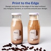 image:imageAvery Glossy White Arched Labels Sure Feed Technology 3 x 225 90 Labels PrinttoTheEdge LaserInkjet Printable90 labels
