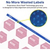image:imageAvery Glossy White Hexagon Labels Sure Feed Technology 112 x 14754 200 Glossy White Labels PrinttoTheEdge Permanent Adhesive LaserInkjet Printable2 000 labels