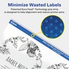 image:imageAvery Matte Clear Arched Labels Sure Feed Technology 475 x 35 40 Matte Clear Labels PrinttoTheEdge LaserInkjet Printable40 labels