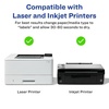 image:imageAvery Matte Clear Heart Labels Sure Feed Technology 2932 x 12732 120 Matte Clear Labels PrinttoTheEdge LaserInkjet Printable600 labels