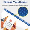 image:imageAvery Matte Clear Hexagon Labels Sure Feed Technology 212 x 25764 150 Matte Clear Labels PrinttoTheEdge LaserInkjet Printable600 labels