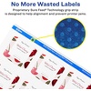 image:imageAvery Matte White Arched Square Labels Sure Feed Technology 2 x 2316 300 White Labels PrinttoTheEdge Permanent Adhesive LaserInkjet Printable600 labels