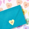 image:imageAvery Matte White Heart Labels Sure Feed Technology 15 x 15 500 Matte White Printable Labels5 000 Labels