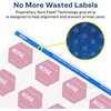 image:imageAvery Matte White Hexagon Labels Sure Feed Technology 15 x 14754 500 White Labels PrinttoTheEdge Permanent Adhesive LaserInkjet Printable1 000 labels