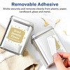 image:imageAvery Matte White Removable Arched Square Labels Sure Feed Technology PrinttoTheEdge 2 x 2316 180 Removable Labels LaserInkjet Printable180 labels