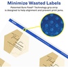 image:imageAvery Matte White Removable Hexagon Labels Sure Feed Technology PrinttoTheEdge 112 x 14754 300 Removable Labels LaserInkjet Printable2 000 labels