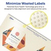 image:imageAvery Pearlized Ivory Hexagon Labels Sure Feed Technology PrinttoTheEdge 212 x 25764 60 Pearlized Ivory Labels LaserInkjet Printable60 labels