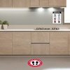 image:imageAvery Preprinted Wall Decals Mask Required Beyond This Point Safety Signs 7 x 10 Red Tear and Water Resistant 5 Removable Wall Signs 83177Prevent Germs