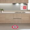 image:imageAvery Preprinted Wall Decals Mask Required Beyond This Point Safety Signs 7 x 10 Red Tear and Water Resistant 5 Removable Wall Signs 83177Wash Hands 20 Seconds