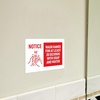 image:imageAvery Preprinted Wall Decals Mask Required Beyond This Point Safety Signs 7 x 10 Red Tear and Water Resistant 5 Removable Wall Signs 83177Wash Hands 20 Seconds