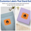 image:imageAvery Printable Arched Square Labels Sure Feed Technology 2 x 2316 Bright Orange Labels PrinttoTheEdge LaserInkjet Printable 240 Total Great for Cosmetics and Soaps
