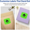 image:imageAvery Printable Arched Square Labels Sure Feed Technology 2 x 2316 Neon Green Labels PrinttoTheEdge LaserInkjet Printable 240 Total Great for Cosmetics and Soaps