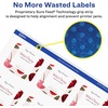 image:imageAvery Printable Durable White Arched Square Labels Sure Feed Technology 2 x 2316 PrinttotheEdge Waterproof Labels Laser amp PigmentBased Inkjet Compatible 120 Total300 labels