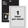 image:imageAvery Printable Warning Signs 35 x 5 WaterChemical Resistant 60 Removable Labels 61514Silver